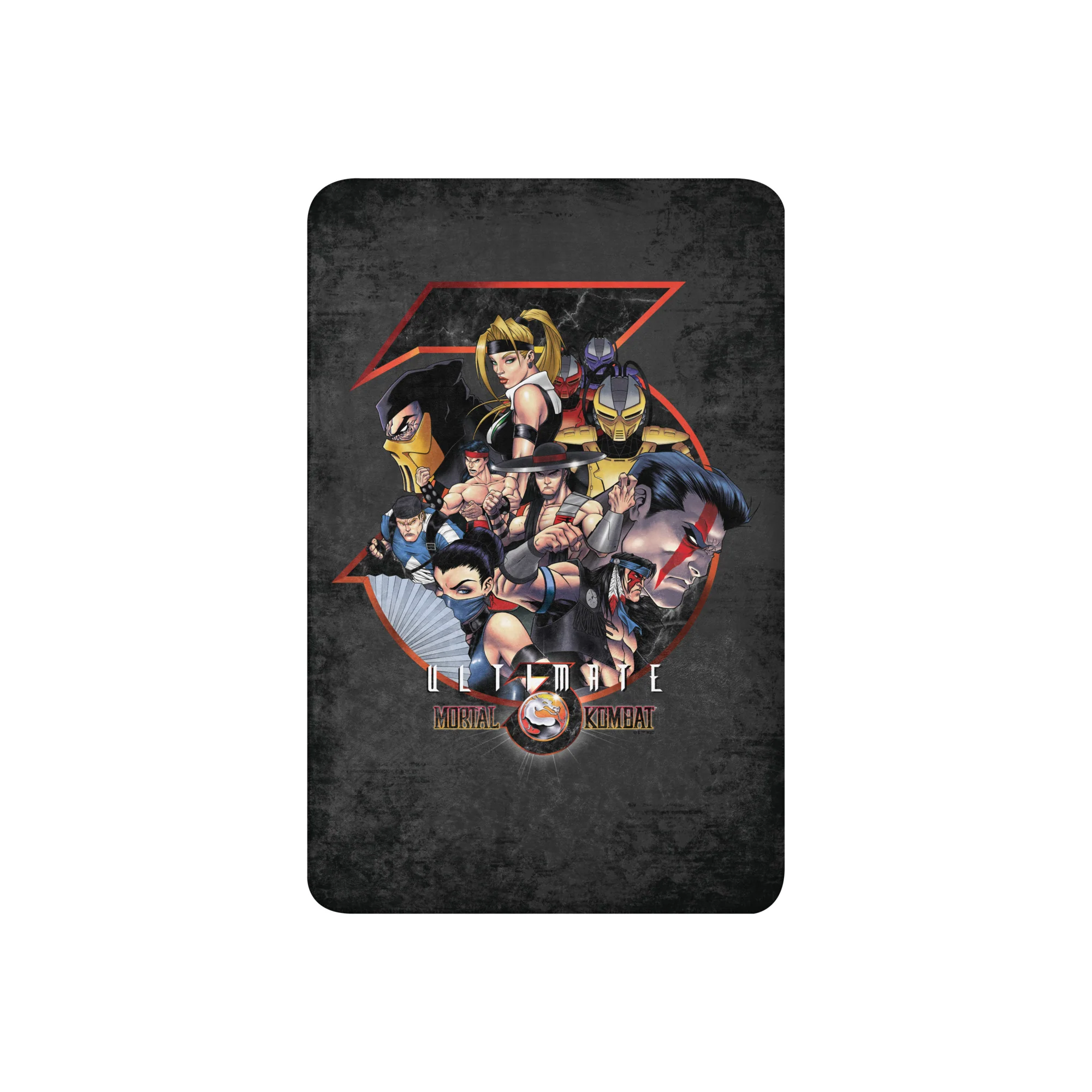 Mortal Kombat Klassic Ultimate MK3 Sherpa Blanket - Image 5