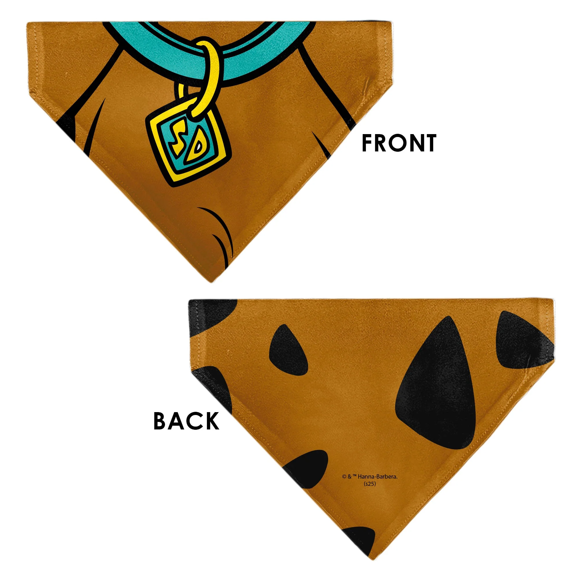 Scooby-Doo! Close-Up Collar SD Dog Tag Pet Bandana - Image 3
