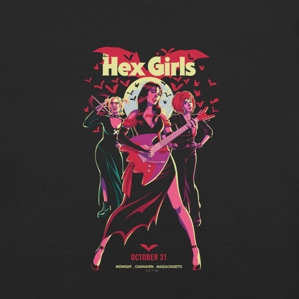 Scooby-Doo! Hex Girls Band Comfort Colors T-Shirt - Image 3