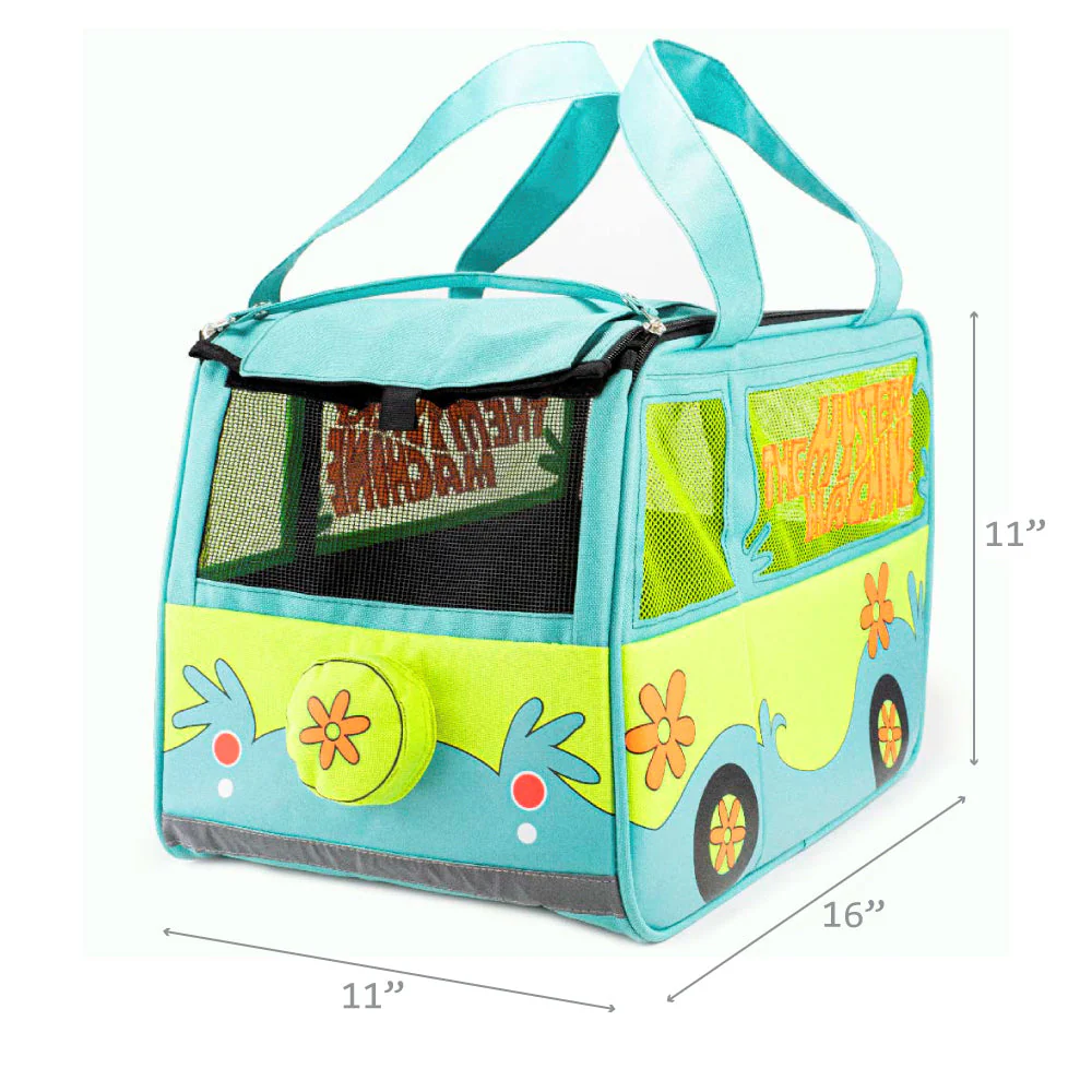 Scooby-Doo! The Mystery Machine Van Travel Pet Carrier - Image 5