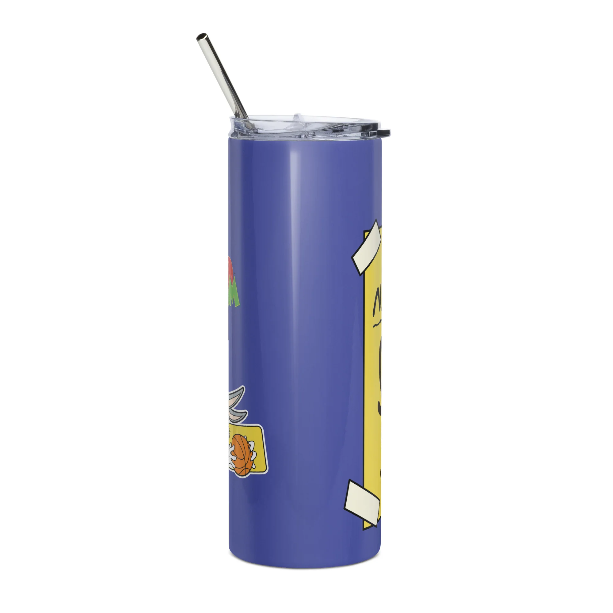 Space Jam Personalized Stainless Steel Tumbler Secret Stuff - Image 4