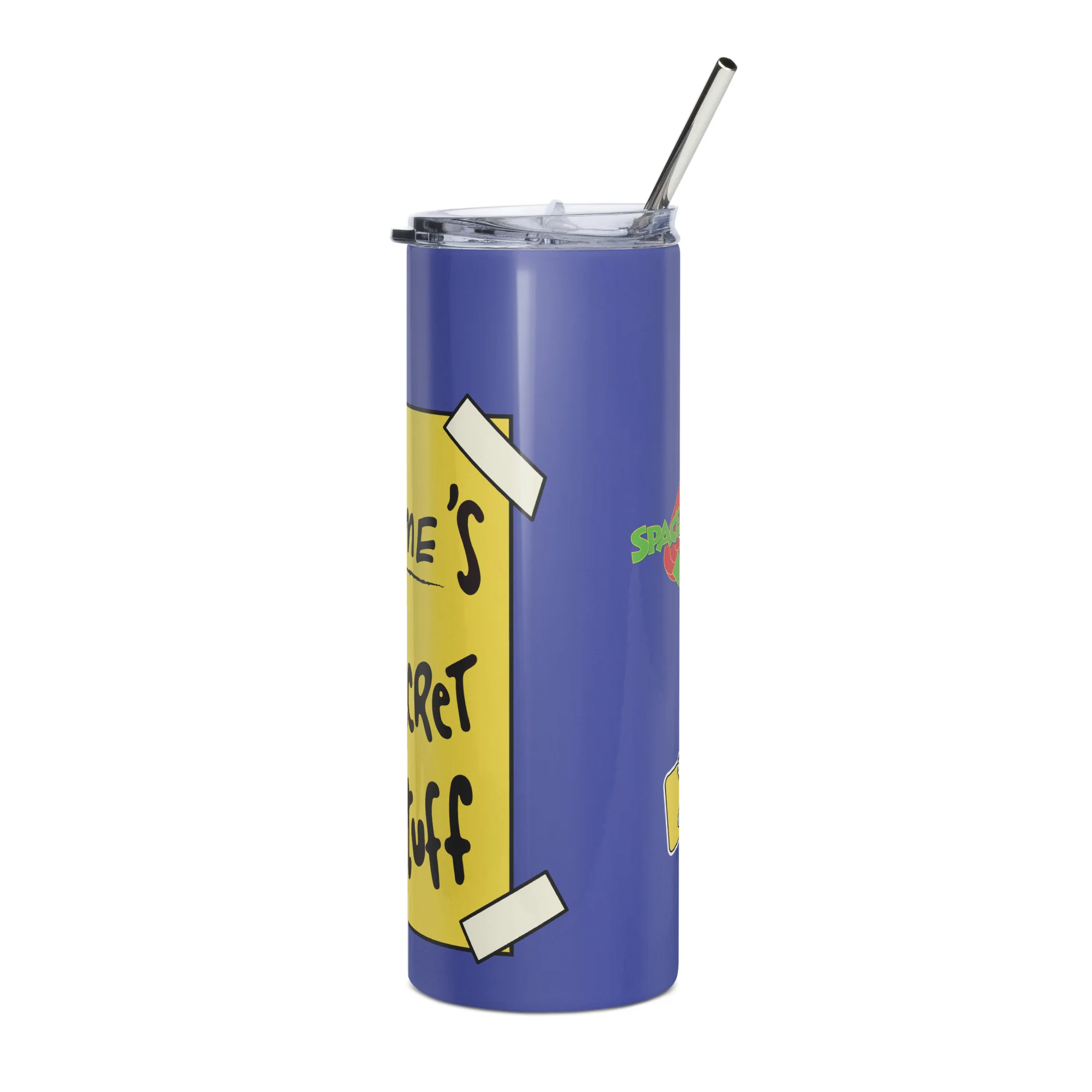 Space Jam Personalized Stainless Steel Tumbler Secret Stuff - Image 5