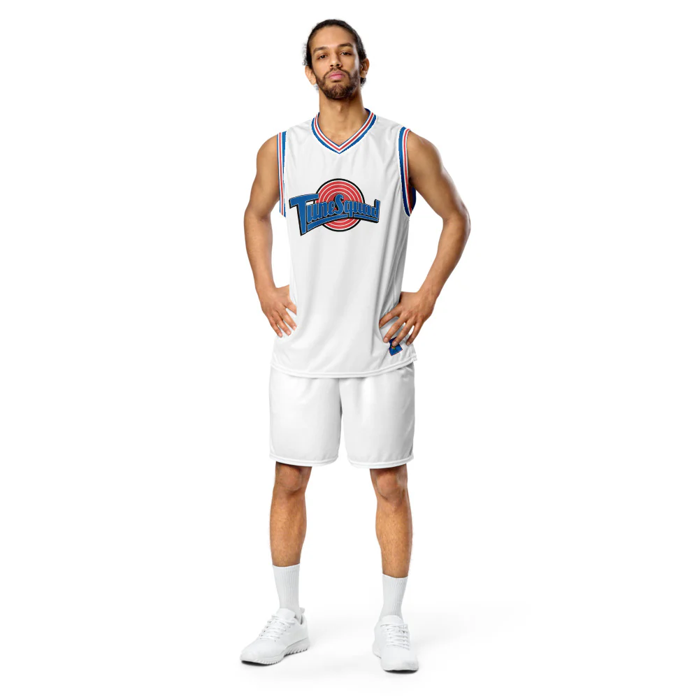 Space Jam Tune Squad Bugs Bunny Cosplay Basketball Jersey - Image 3
