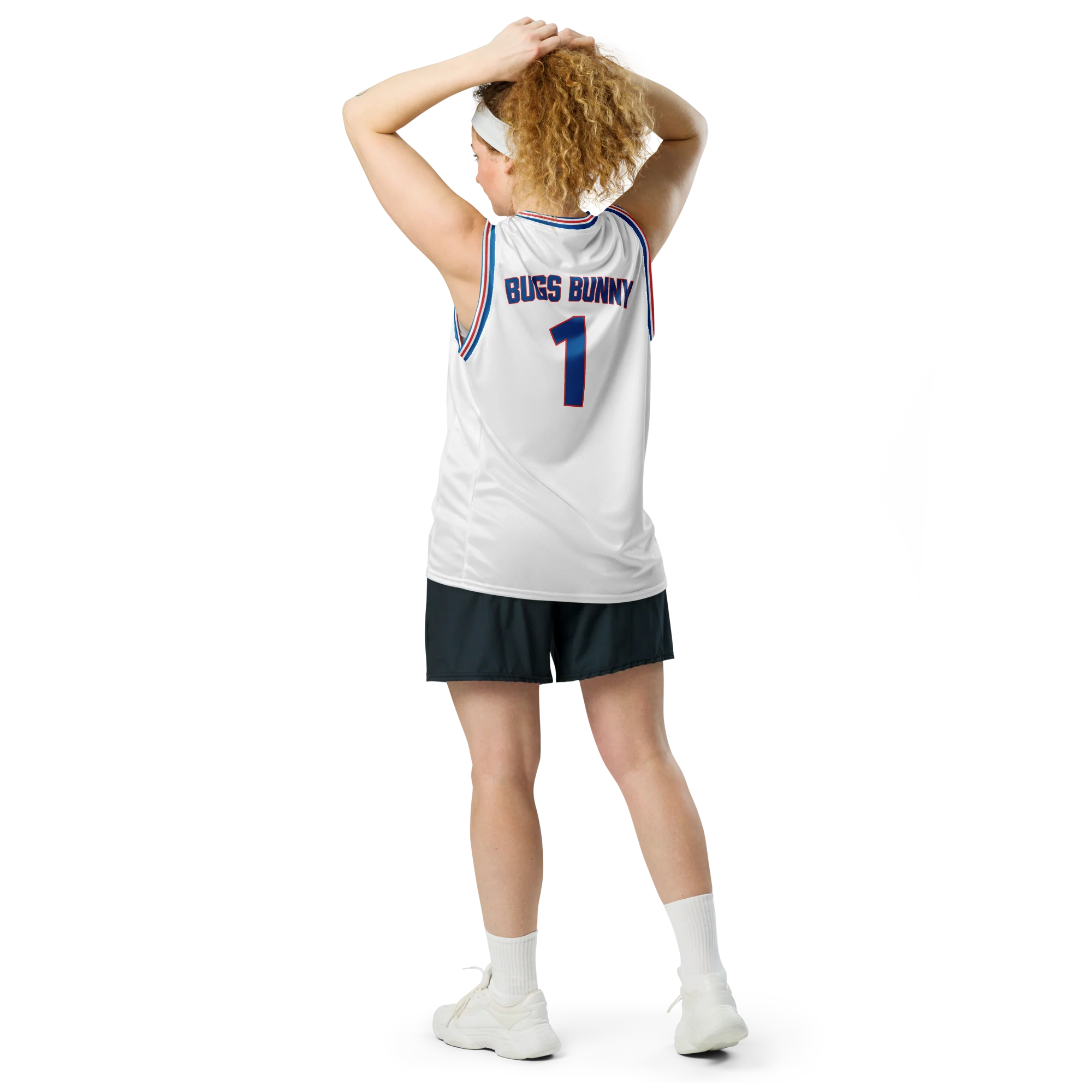Space Jam Tune Squad Bugs Bunny Cosplay Basketball Jersey - Image 6