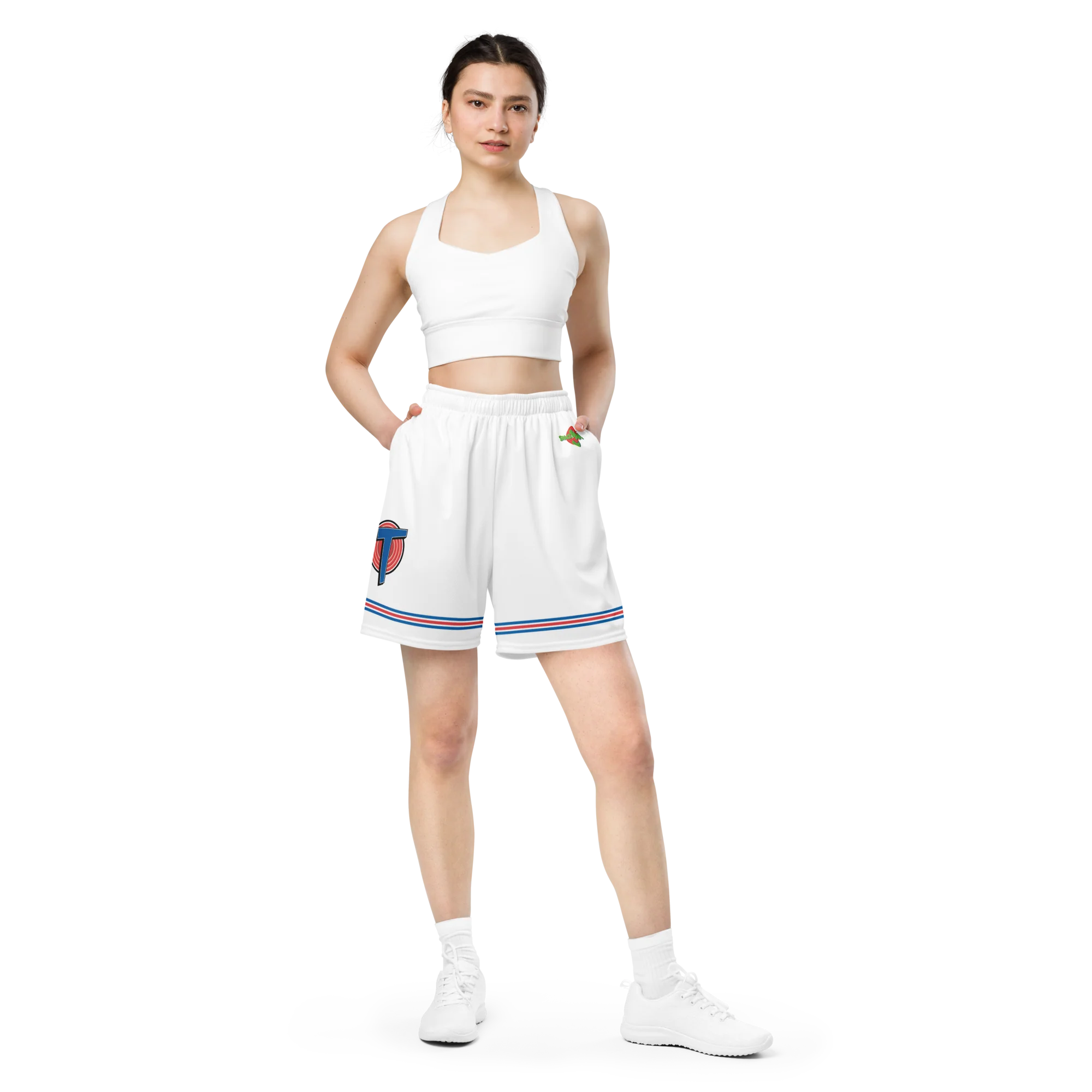 Space Jam Tune Squad Cosplay Mesh Shorts - Image 6