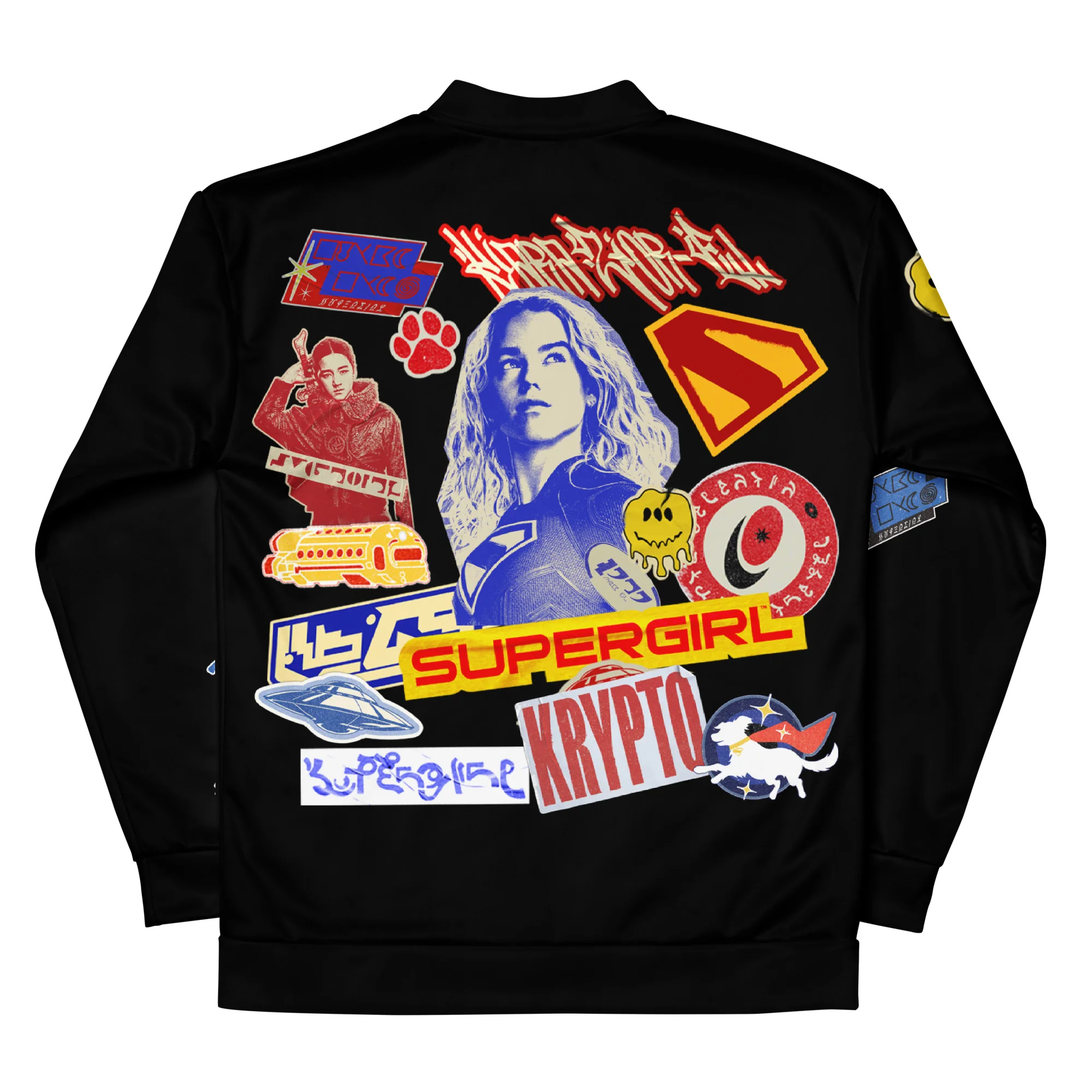 SUPERGIRL (2026 Movie) Bomber Jacket Sticker Bomb