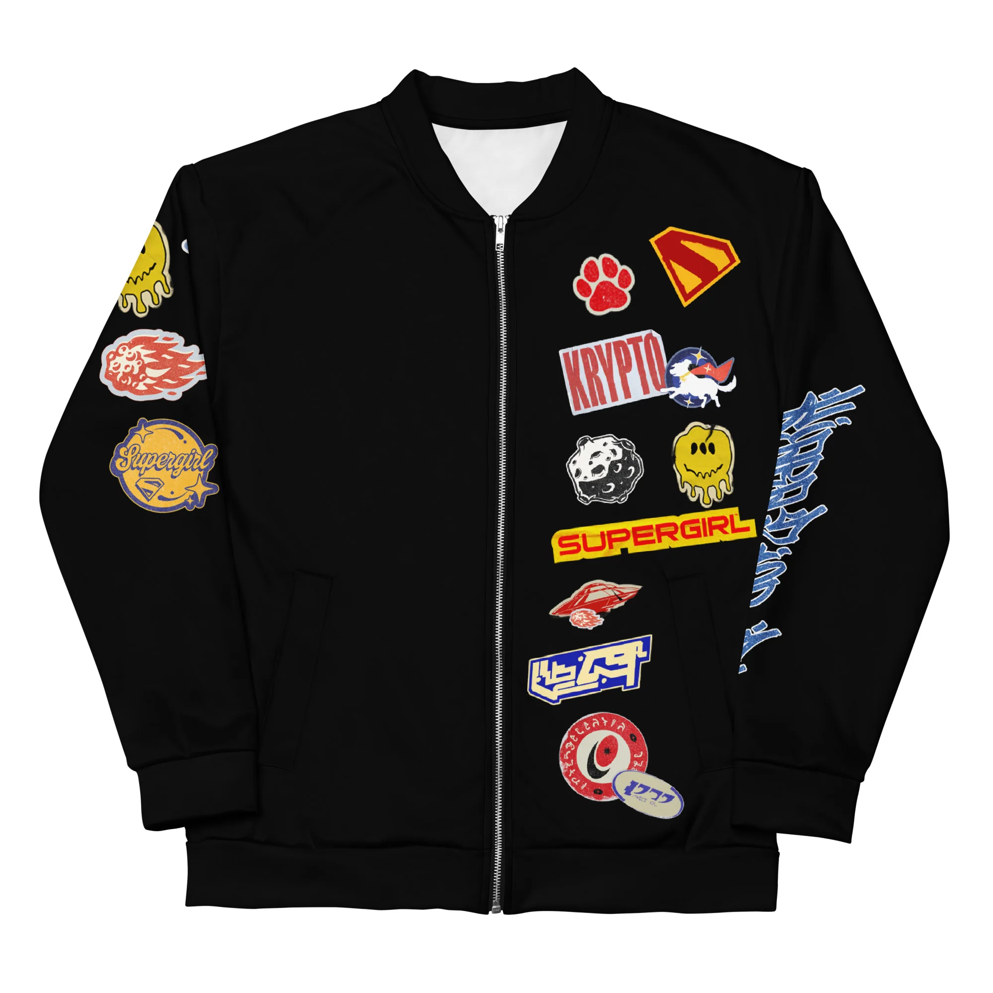SUPERGIRL (2026 Movie) Bomber Jacket Sticker Bomb - Image 2