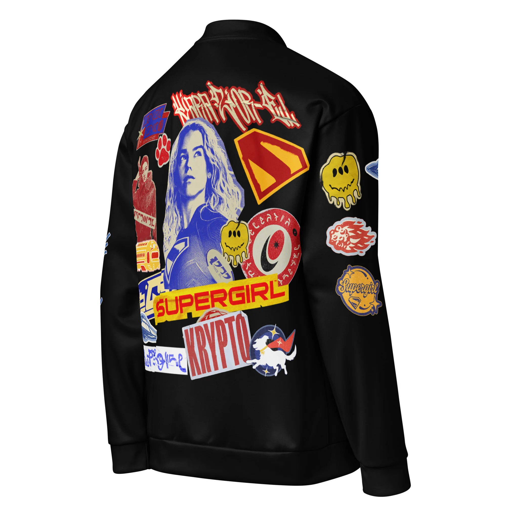 SUPERGIRL (2026 Movie) Bomber Jacket Sticker Bomb - Image 3