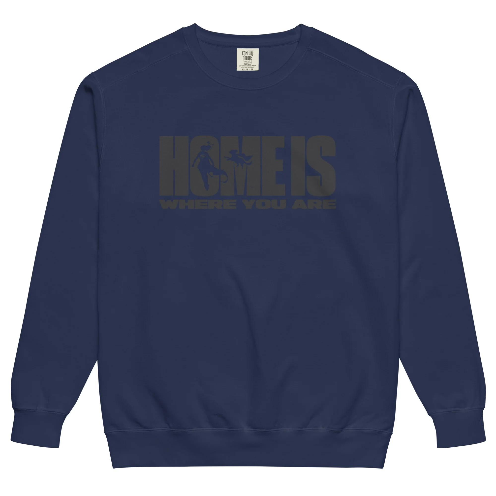 SUPERGIRL (2026 Movie) Comfort Colors Sweatshirt Home is Where You Are - Image 2