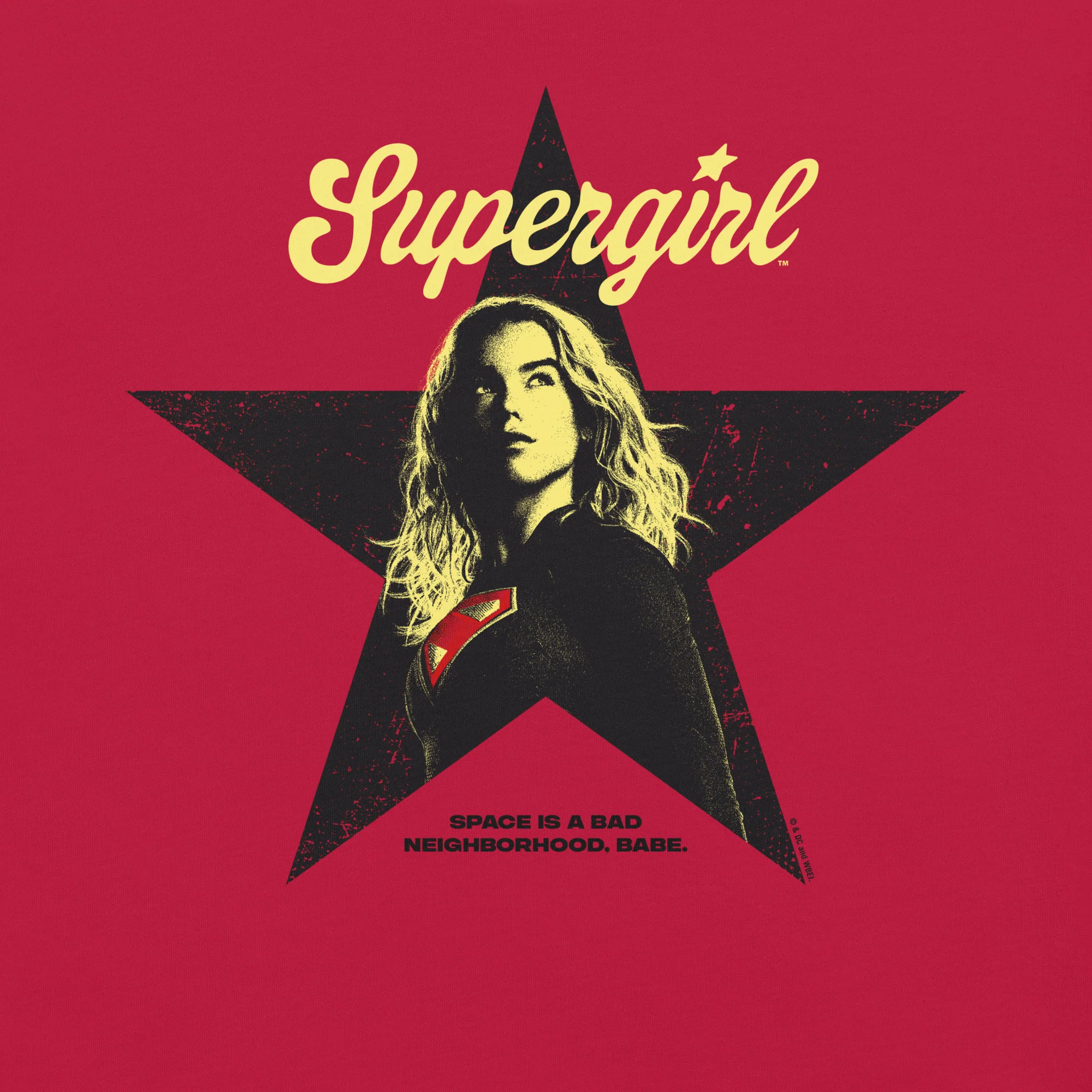 SUPERGIRL (2026 Movie) Comfort Colors T-shirt Kara Star - Image 2