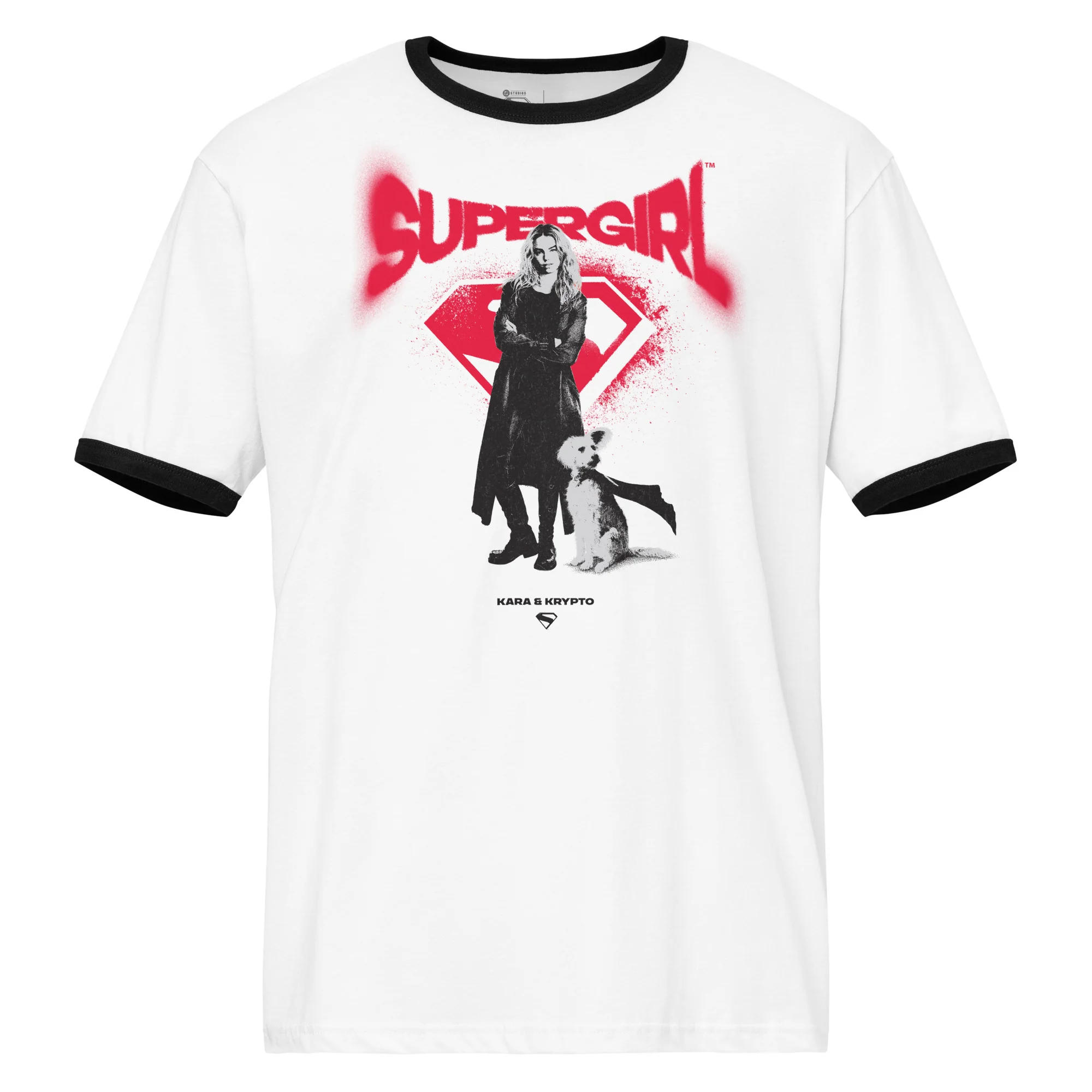 SUPERGIRL (2026 Movie) Ringer T-shirt Supergirl & Krypto