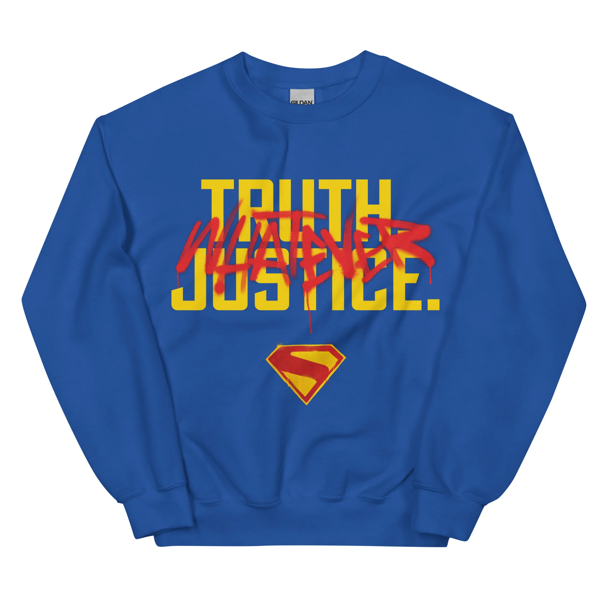 SUPERGIRL (2026 Movie) Truth Justice Whatever Crewneck Sweatshirt
