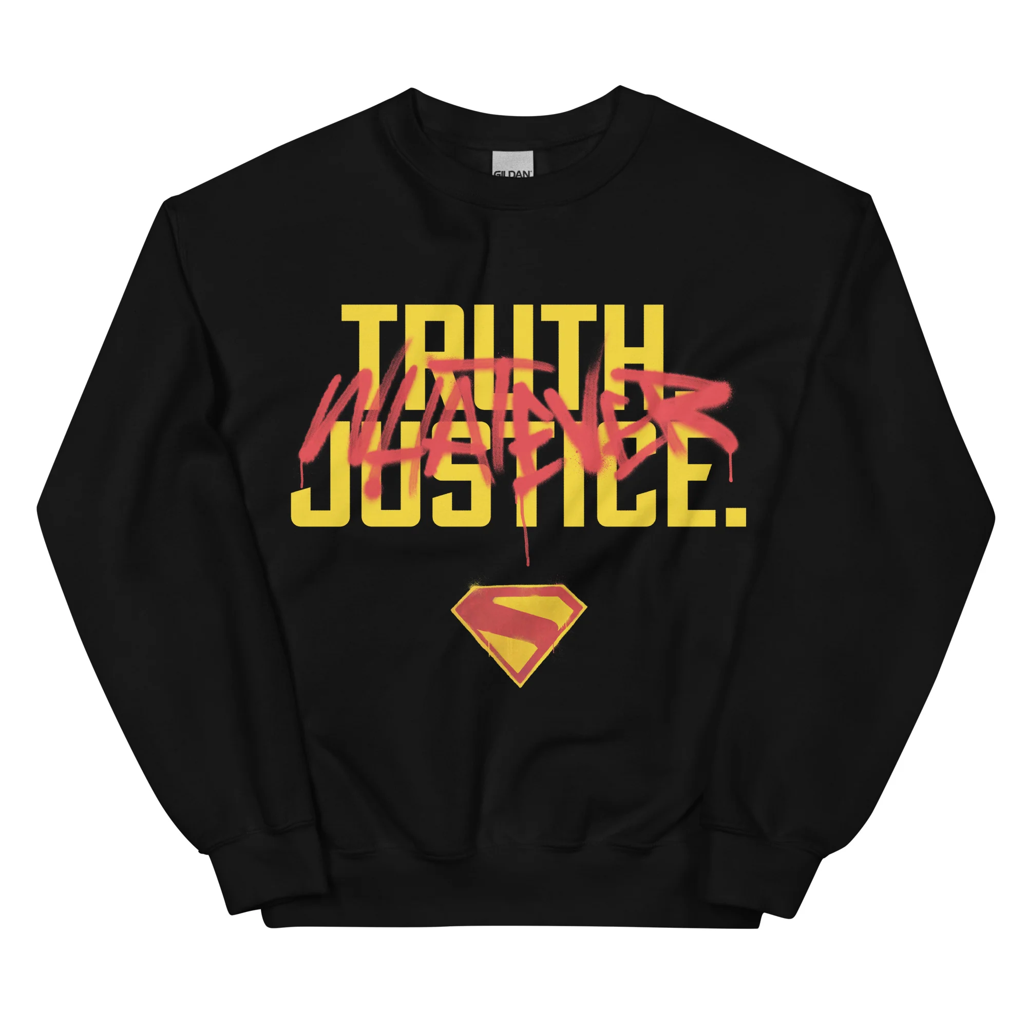 SUPERGIRL (2026 Movie) Truth Justice Whatever Crewneck Sweatshirt - Image 2