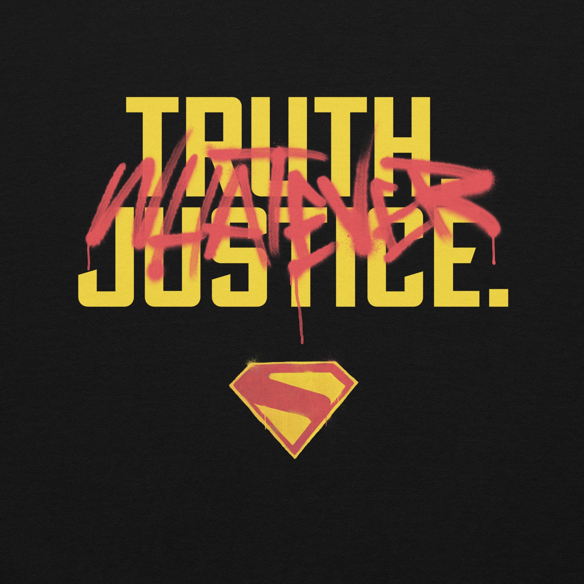 SUPERGIRL (2026 Movie) Truth Justice Whatever Crewneck Sweatshirt - Image 4