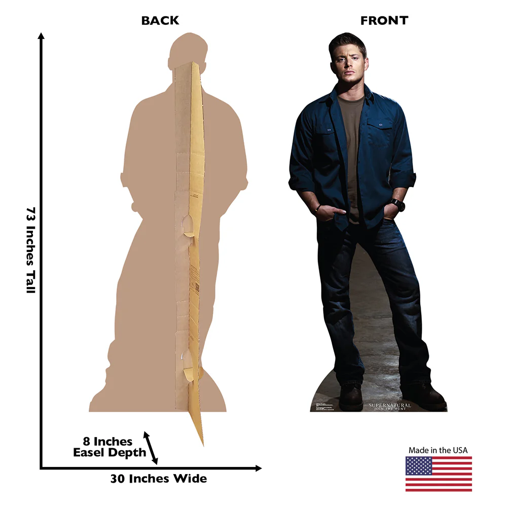 Supernatural Dean Winchester Cardboard Cutout Standee - Image 3