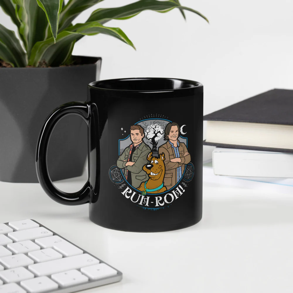 Supernatural x Scooby-Doo! Ruh-Roh! Mug - Image 3
