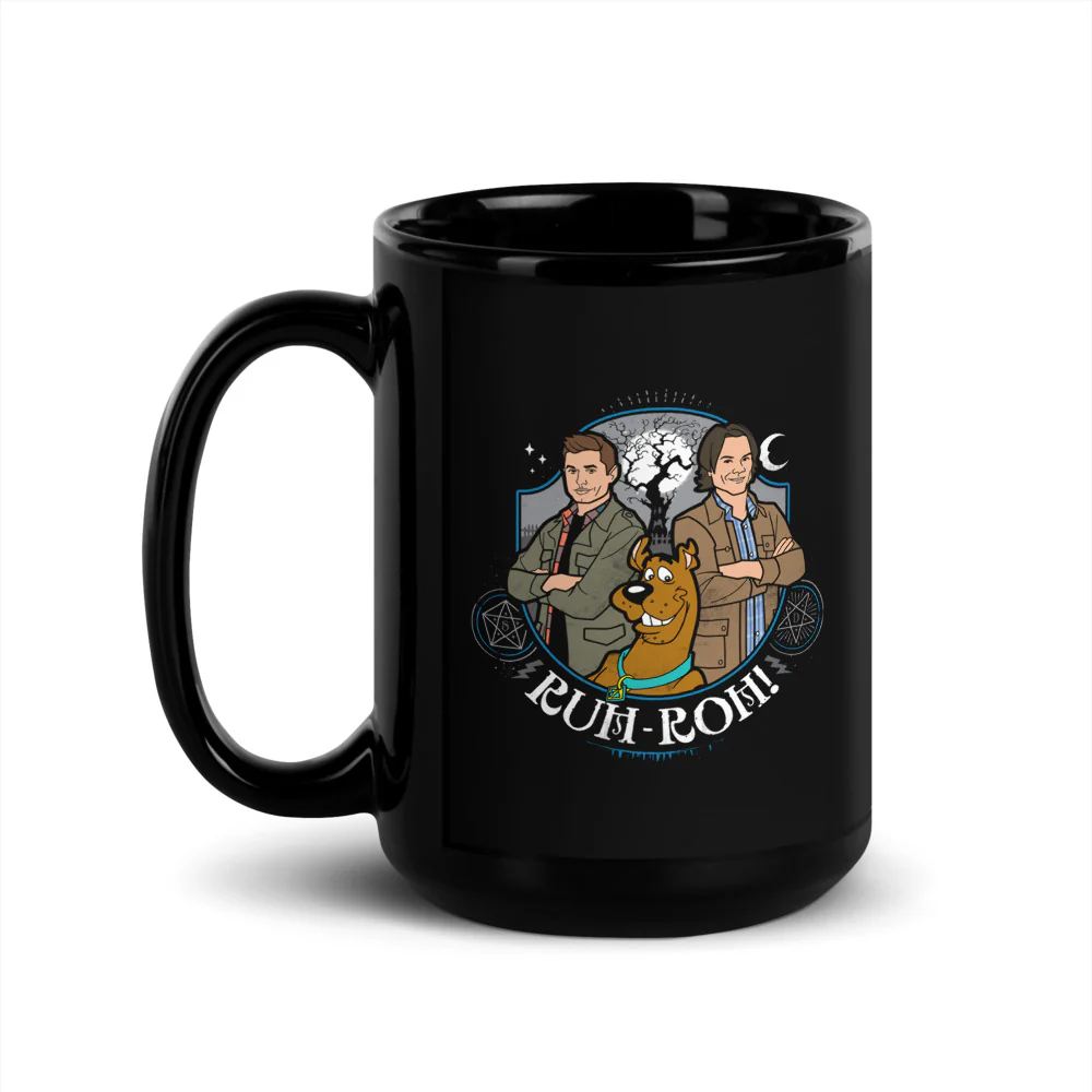Supernatural x Scooby-Doo! Ruh-Roh! Mug - Image 4