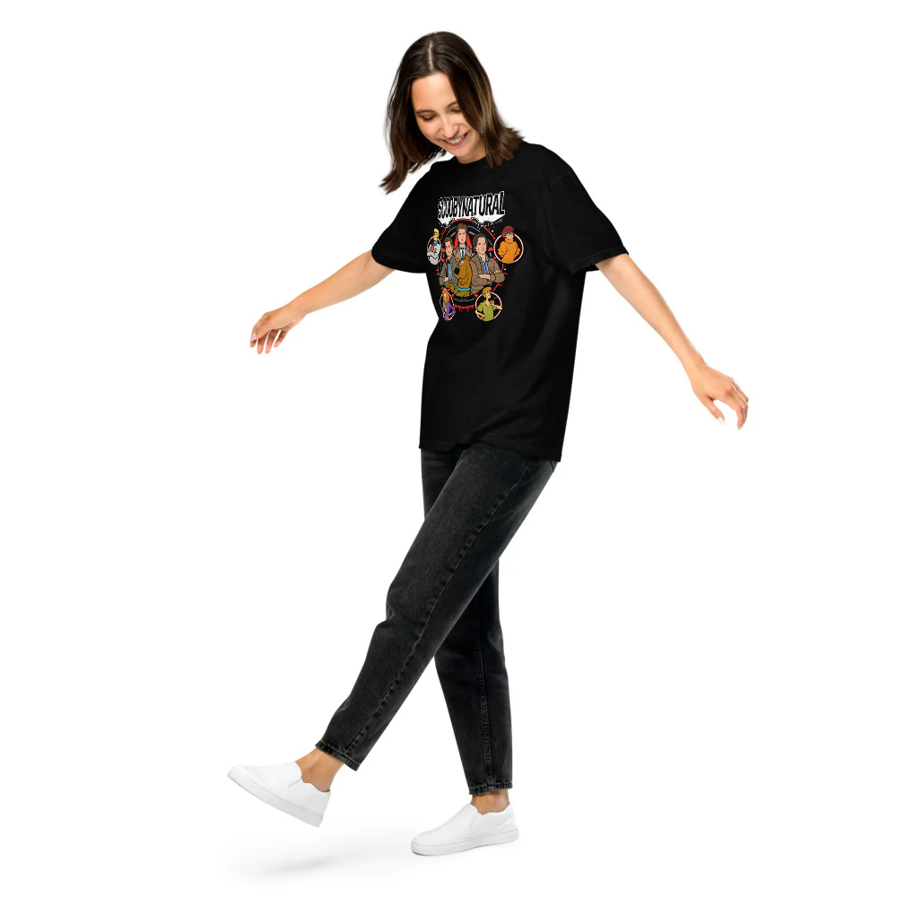 Supernatural x Scooby-Doo! Scoobynatural Comfort Colors T-shirt - Image 3