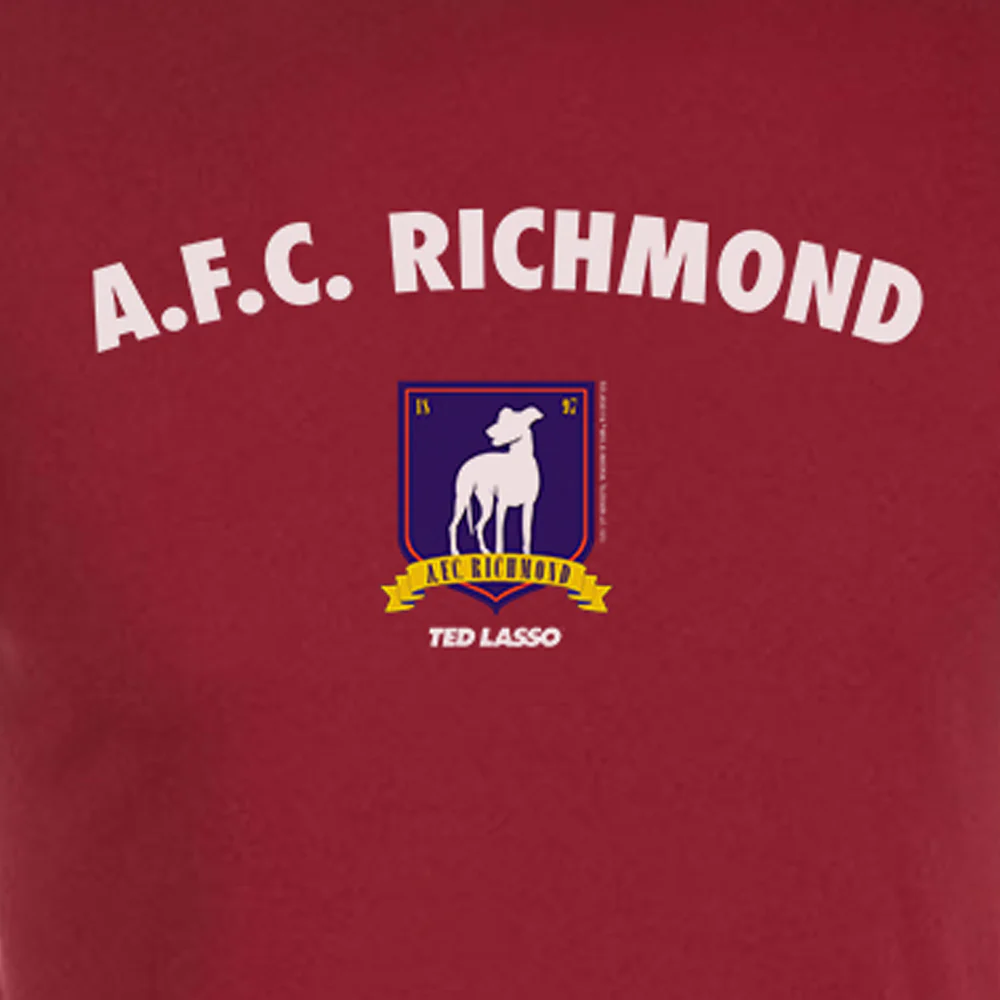 Ted Lasso A.F.C. Richmond Arch and Crest Adult Short Sleeve T-Shirt - Image 2