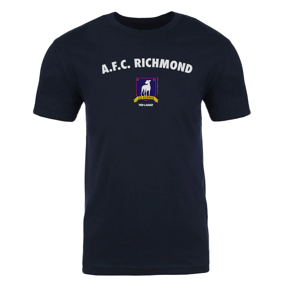Ted Lasso A.F.C. Richmond Arch and Crest Adult Short Sleeve T-Shirt - Image 4