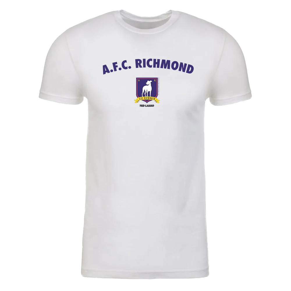 Ted Lasso A.F.C. Richmond Arch and Crest Adult Short Sleeve T-Shirt - Image 6