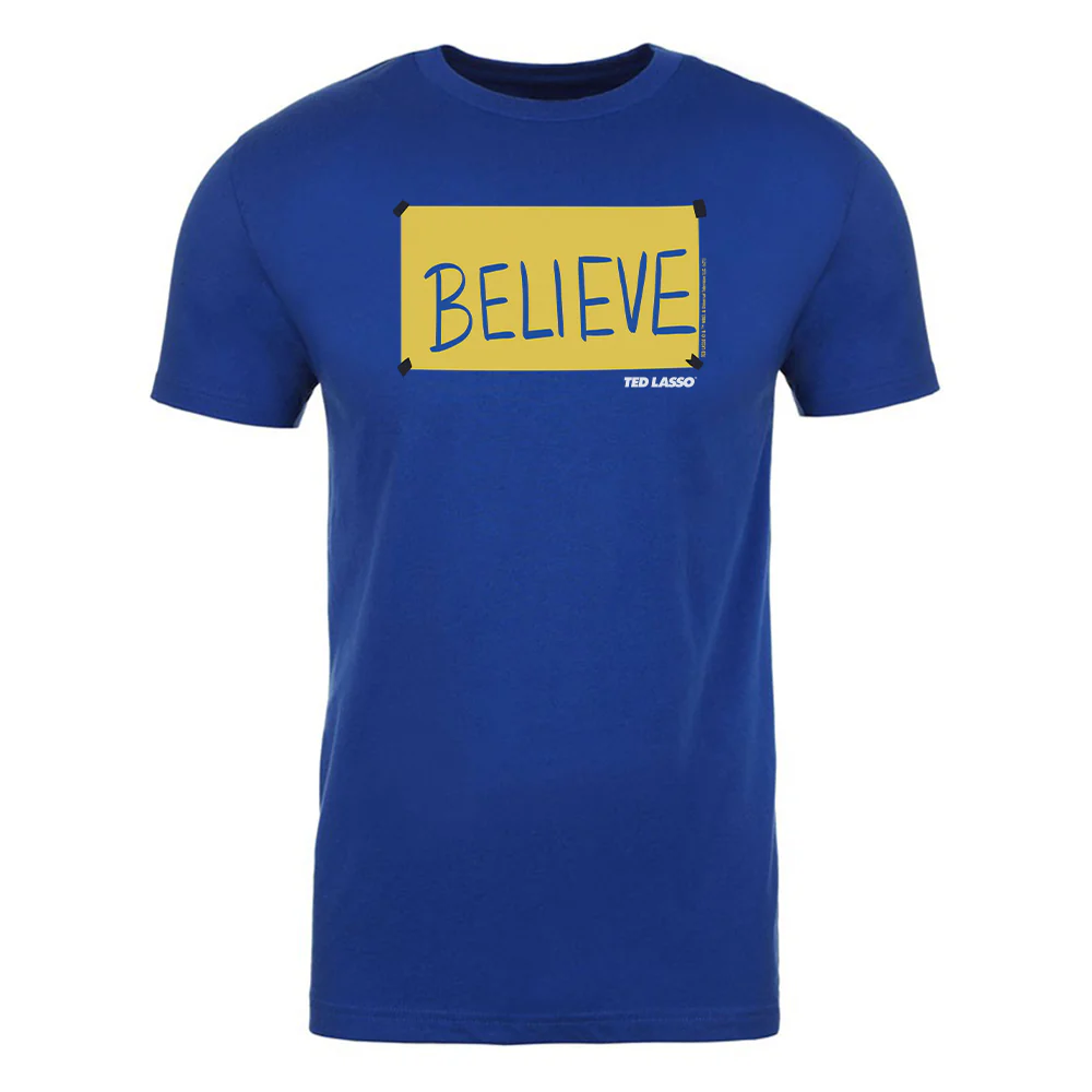 Ted Lasso A.F.C. Richmond Believe Sign T-Shirt - Image 4
