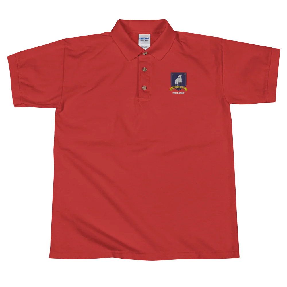 Ted Lasso A.F.C. Richmond Crest Embroidered Polo - Image 3