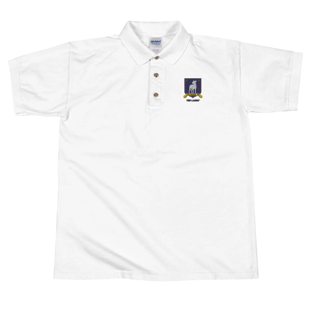 Ted Lasso A.F.C. Richmond Crest Embroidered Polo - Image 4