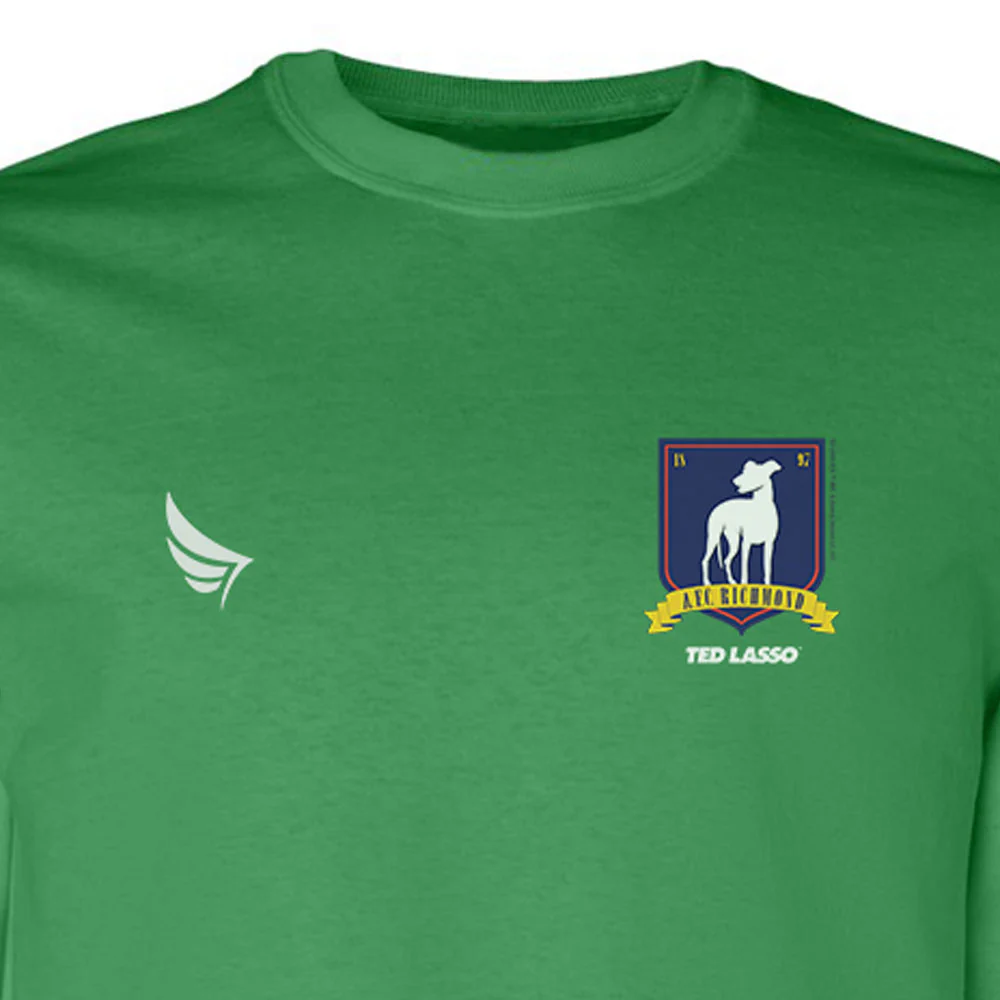 Ted Lasso A.F.C. Richmond Crest Adult Long Sleeve T-Shirt - Image 4