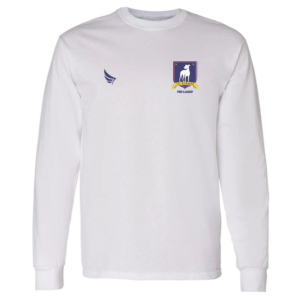 Ted Lasso A.F.C. Richmond Crest Adult Long Sleeve T-Shirt - Image 5