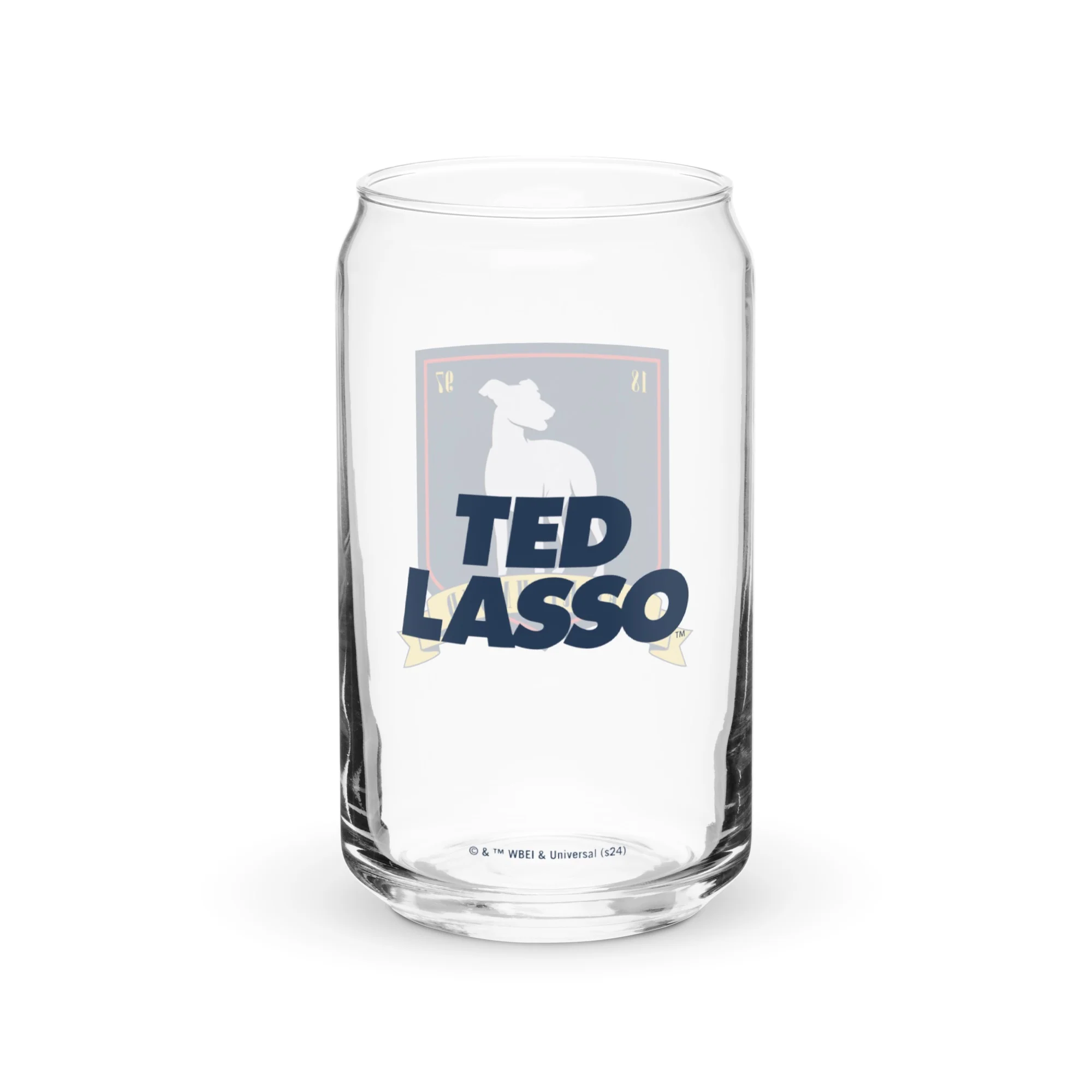 Ted Lasso A.F.C Richmond Crest 16 oz Can Shaped Glass - Image 3