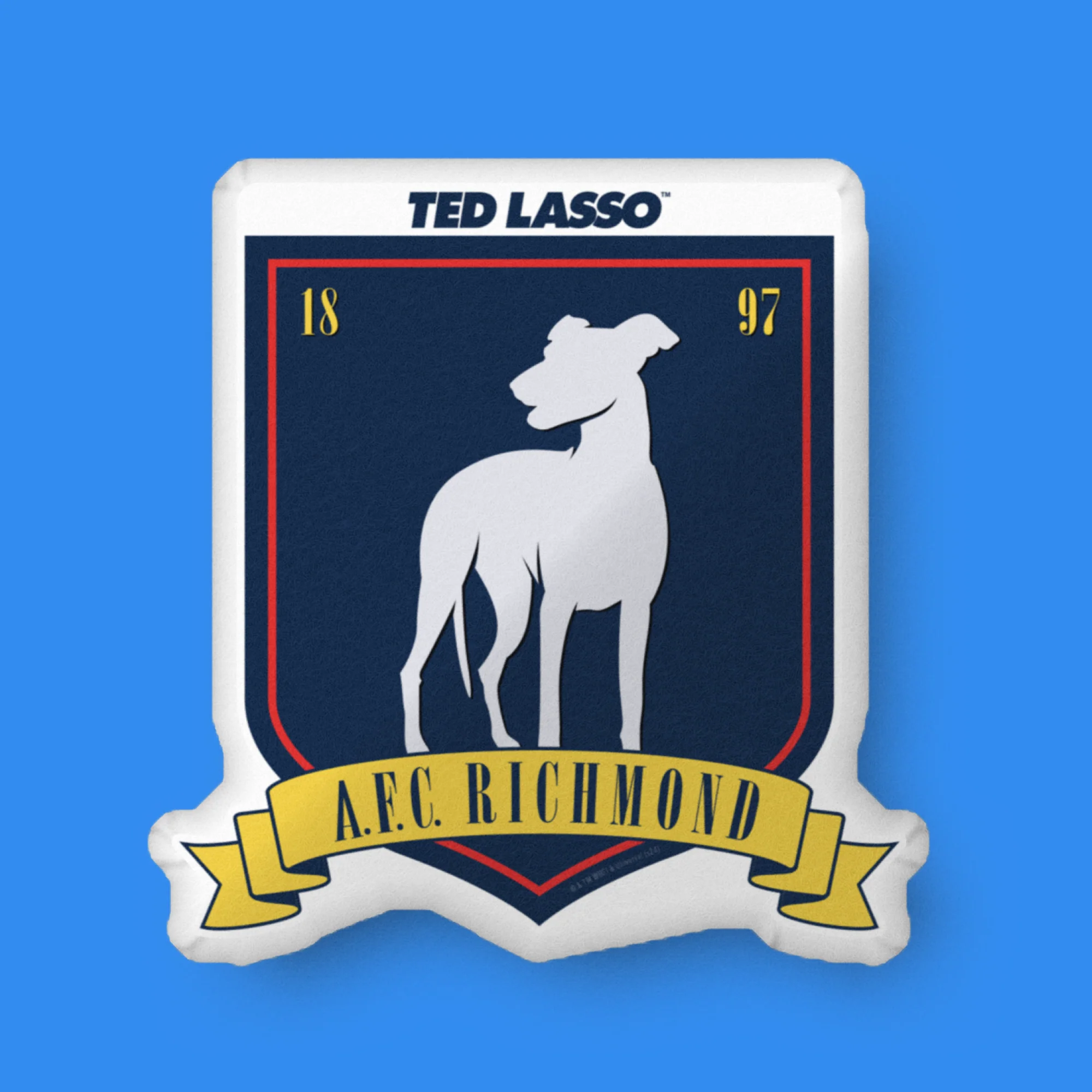 Ted Lasso A.F.C Richmond Crest Pillow - Image 2