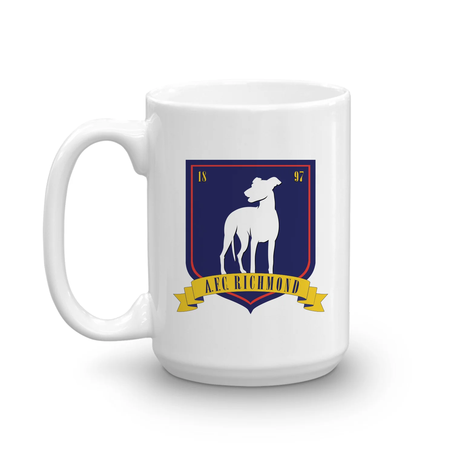 Ted Lasso A.F.C. Richmond Crest White Mug - Image 3