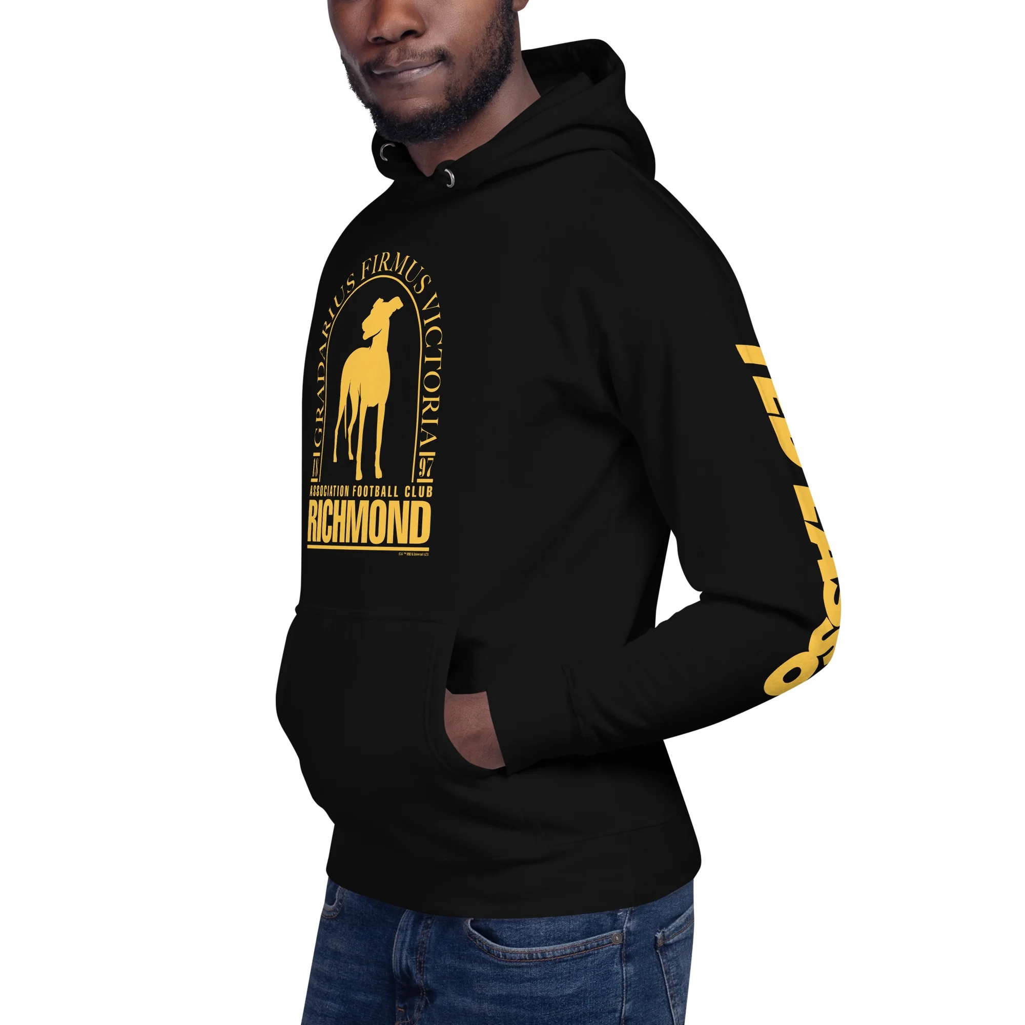 Ted Lasso A.F.C. Richmond Football Club Fleece Hooded Sweatshirt - Image 5