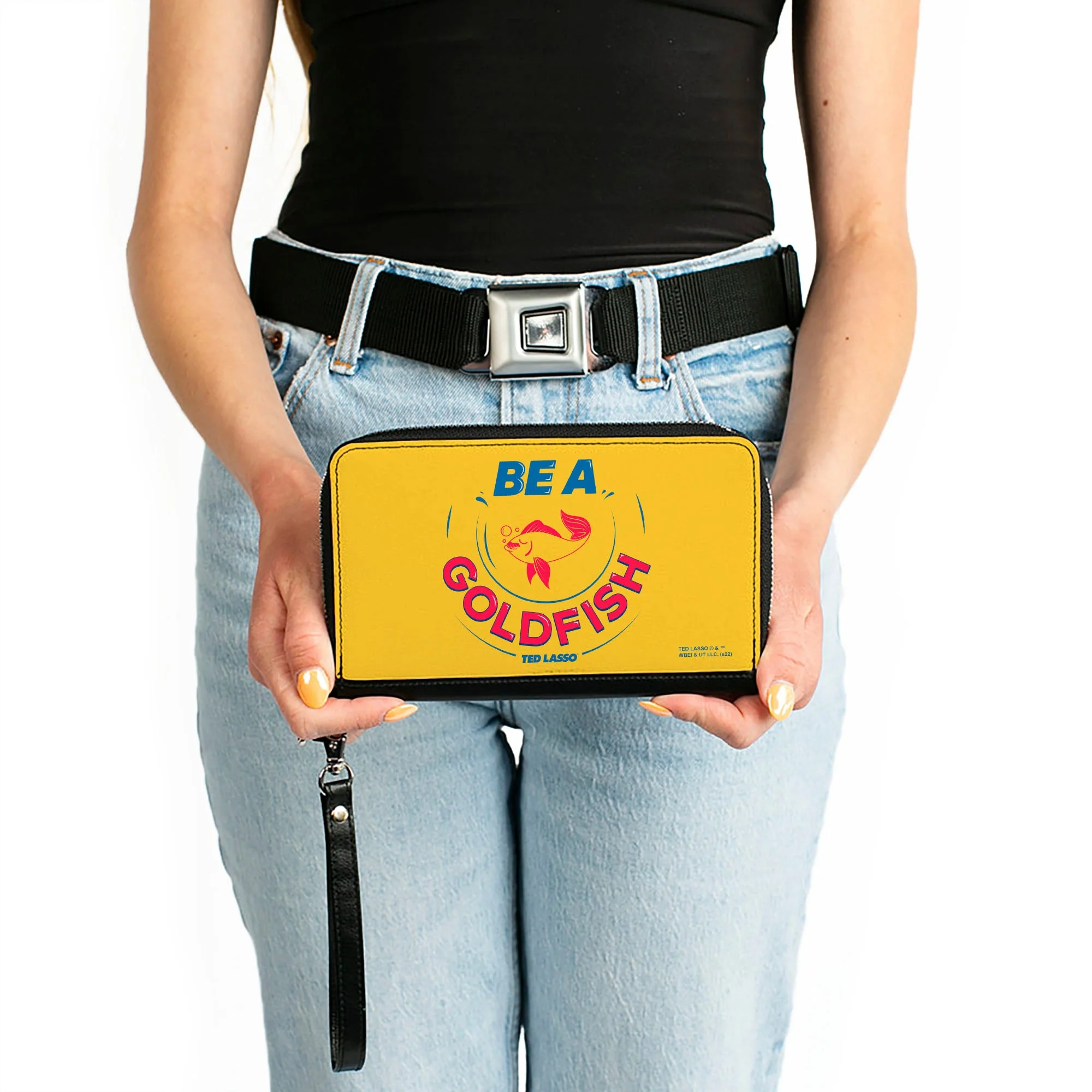 Ted Lasso Be a Goldfish Zip-Around Wallet - Image 3