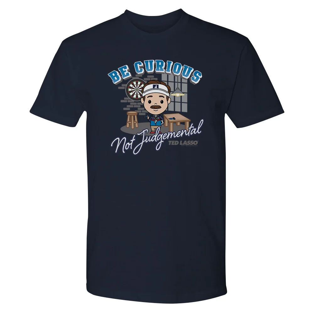 Ted Lasso Be Curious Not Judgmental Adult Short Sleeve T-Shirt - Image 3