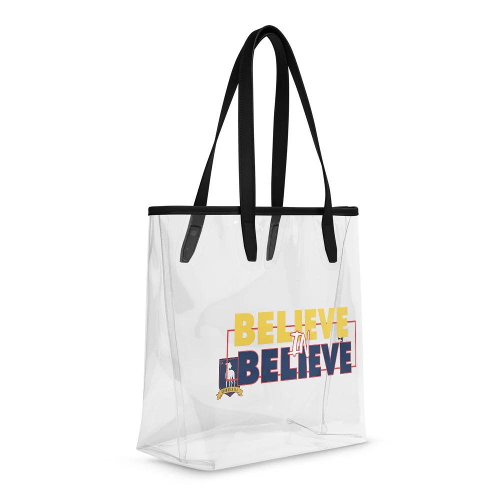 Ted Lasso Believe In Believe Clear Tote Bag - Image 5