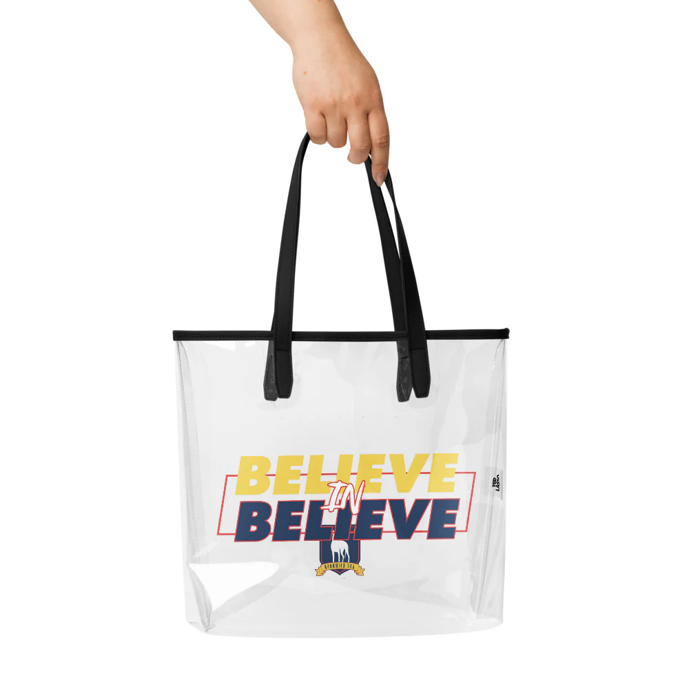 Ted Lasso Believe In Believe Clear Tote Bag - Image 7