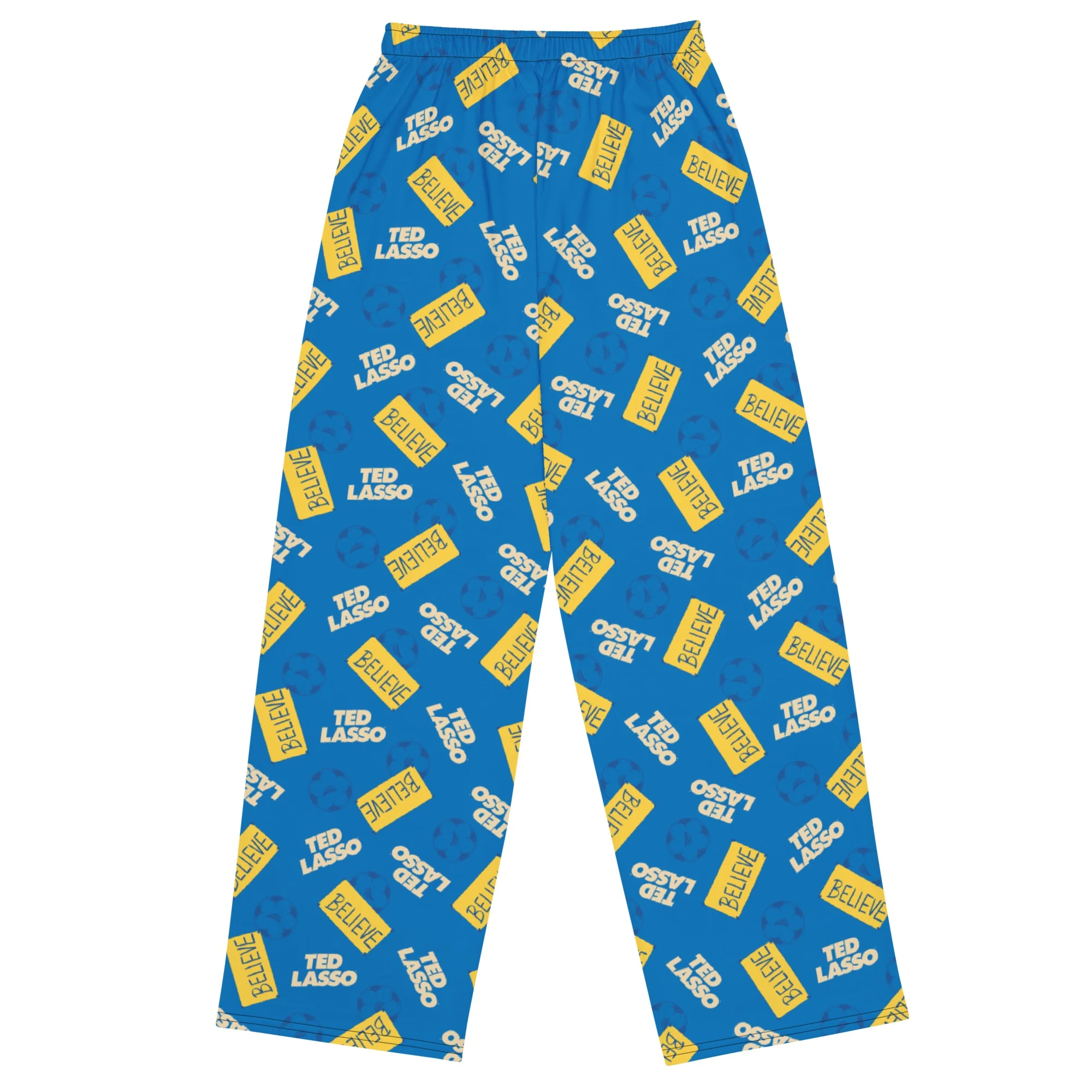 Ted Lasso Believe Pattern Wide Leg Pant - Image 2