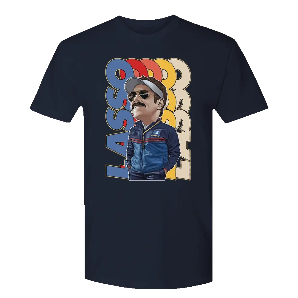 Ted Lasso Bobblehead Adult Short Sleeve T-Shirt