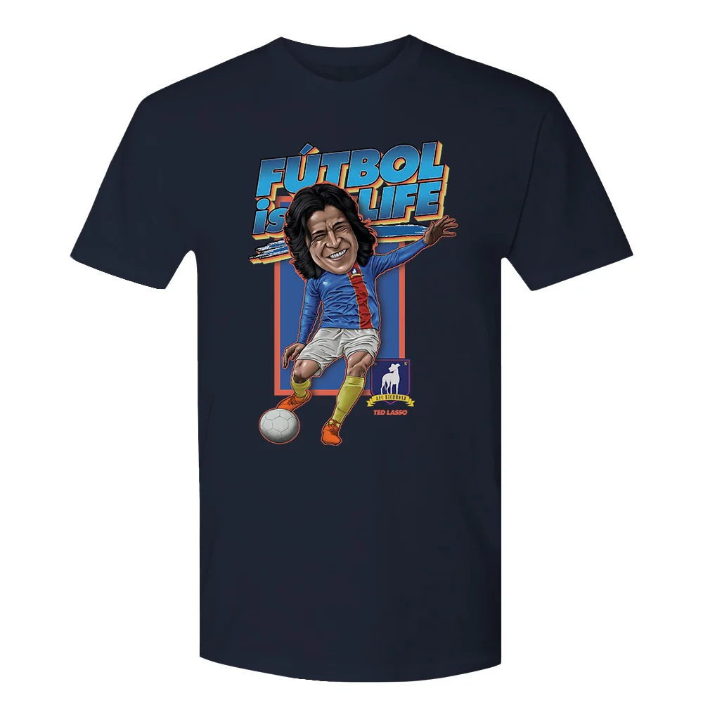 Ted Lasso Bobblehead Adult Short Sleeve T-Shirt - Image 18