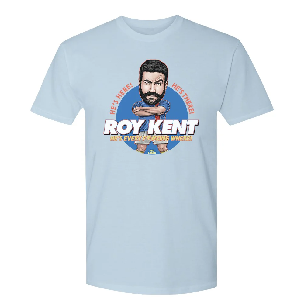 Ted Lasso Bobblehead Adult Short Sleeve T-Shirt - Image 6