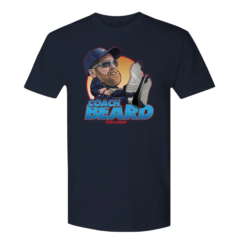 Ted Lasso Bobblehead Adult Short Sleeve T-Shirt - Image 8
