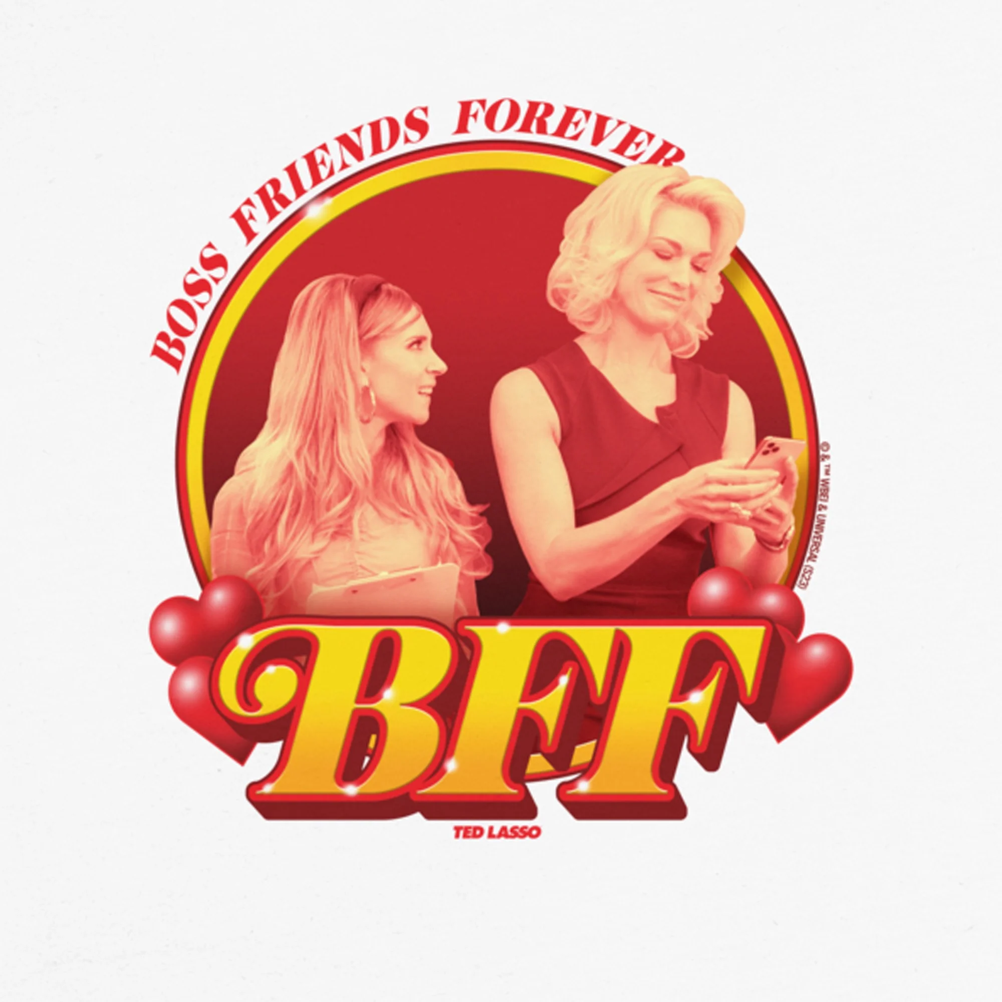 Ted Lasso Boss Friends Forever Woman's T-Shirt - Image 2