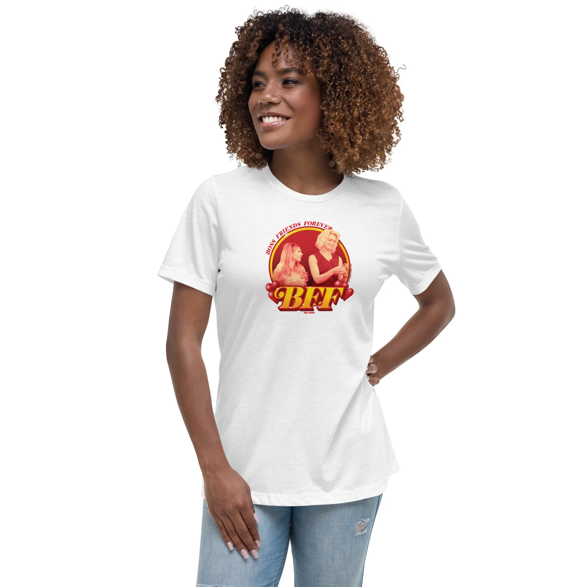 Ted Lasso Boss Friends Forever Woman's T-Shirt - Image 3