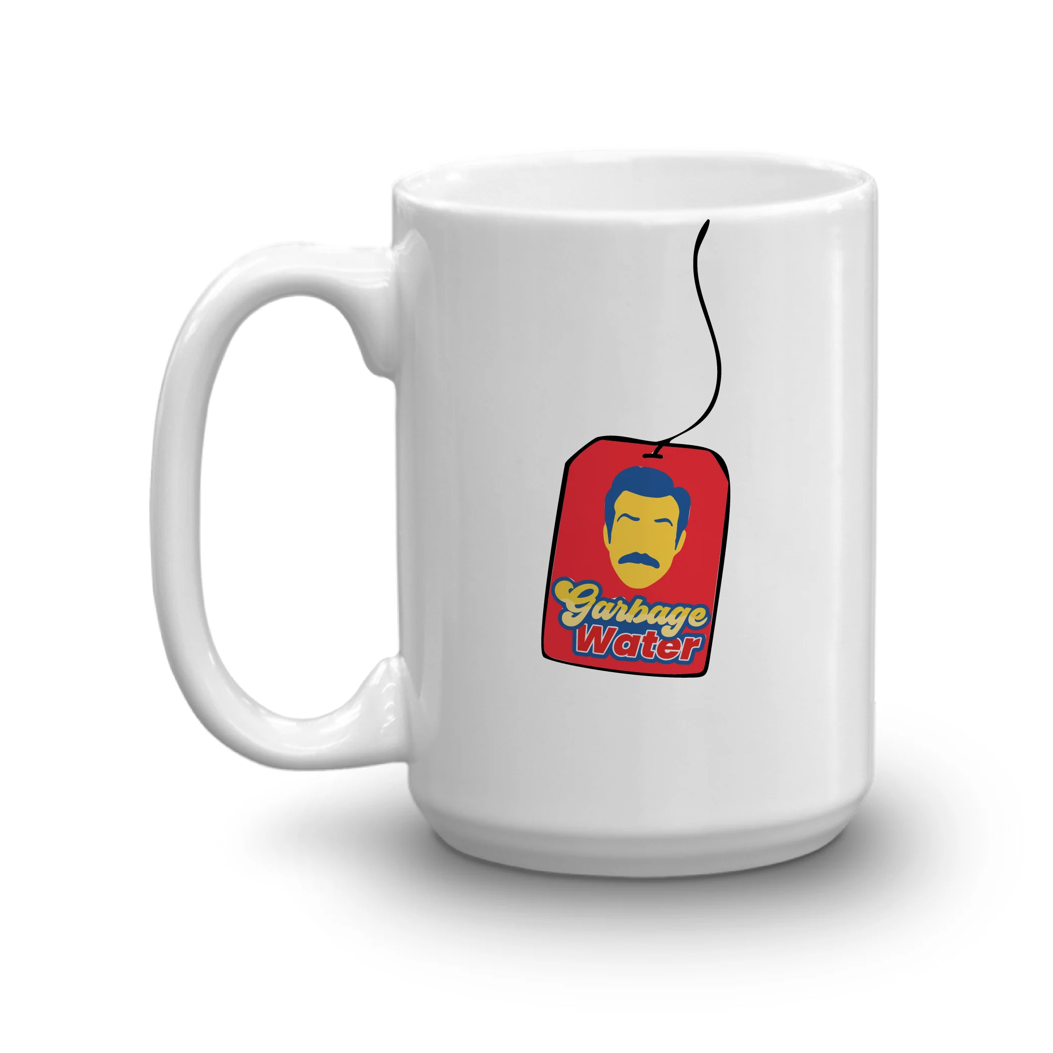 Ted Lasso Garbage Water White Mug - Image 4