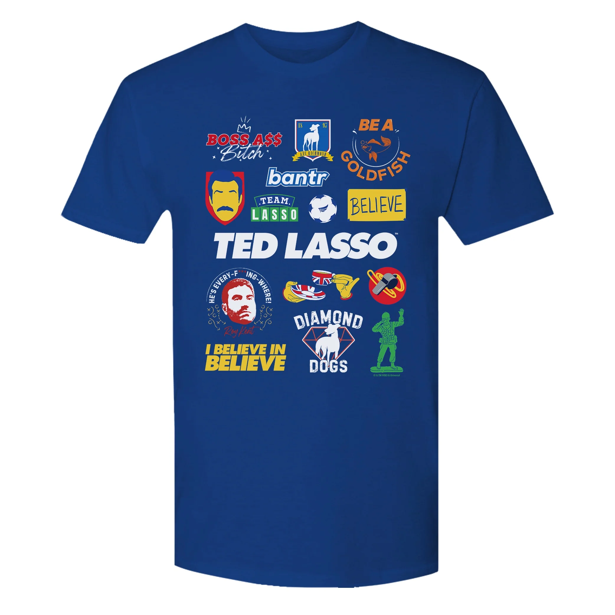 Ted Lasso Mashup Adult Short Sleeve T-Shirt - Image 3