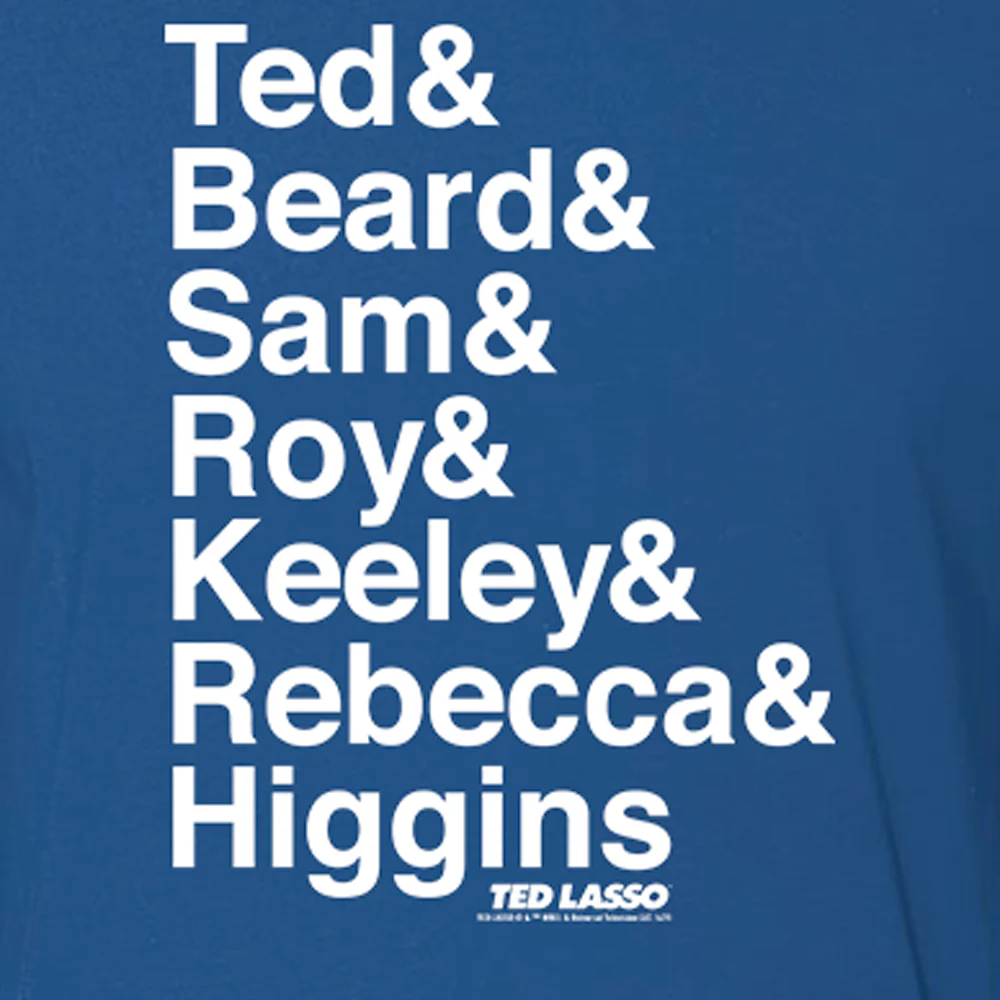 Ted Lasso Names T-Shirt - Image 2