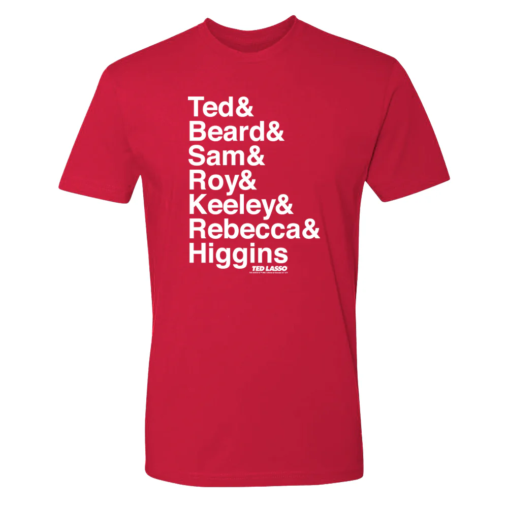 Ted Lasso Names T-Shirt - Image 3