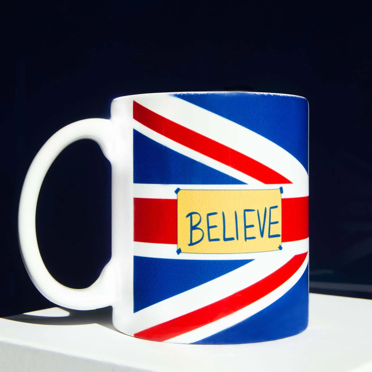 Ted Lasso Believe Union Jack Mug - Image 6